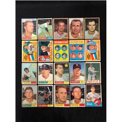 VINTAGE BASEBALL TRADING CARD LOT