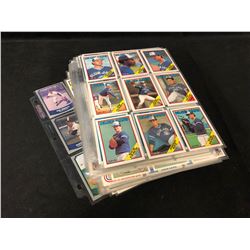 BASEBALL TRADING CARDS LOT (100 SLEEVES)