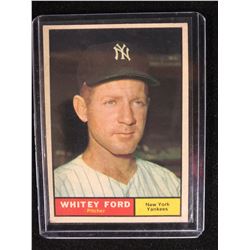 1961 WHITEY FORD TOPPS BASEBALL CARD