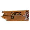 Image 2 : The Great Northern' Hotel’s Check-In Sign - TWIN PEAKS (1990 - 1991)