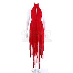 Catherine Chandler's (Linda Hamilton) Red Dress - BEAUTY AND THE BEAST (1987 - 1990)