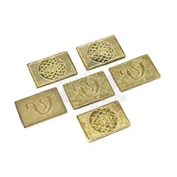 Six Cubit Coins - BATTLESTAR GALACTICA (1978 - 1980)