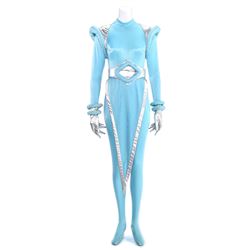 Female Necroton's Sky Blue Ensemble - MORK & MINDY (1978 - 1982)