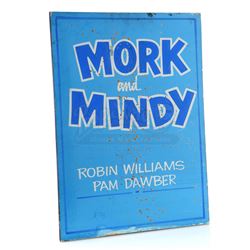 ‘Mork & Mindy’ Hand-Painted Paramount Studios Sign - MORK & MINDY (1978 - 1982)