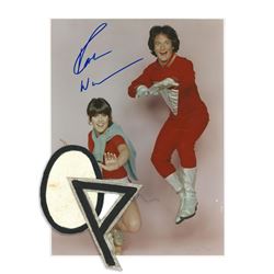 Orkan Egg Patch and Mork (Robin Williams) Signed Color Photograph - MORK & MINDY (1978 - 1982)