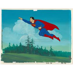 Superman Animation Cel - CHALLENGE OF THE SUPERFRIENDS
