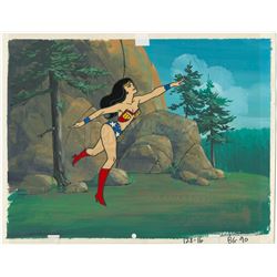 Wonder Woman Animation Cel - CHALLENGE OF THE SUPERFRIENDS