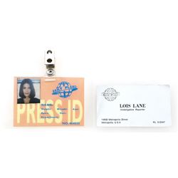 Lois Lane’s (Teri Hatcher) Daily Planet Photo ID and Business Card - LOIS & CLARK: THE NEW ADVENTURE
