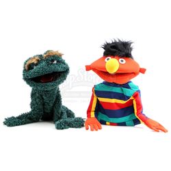 Ernie and Oscar The Grouch Muppet-Style Hand Puppets - MADTV (1995 - 2009)