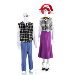 Ad Man (David Paymer) and Ad Woman's (Andrea Martin) Ensembles - IN SEARCH OF DR. SEUSS (1994)