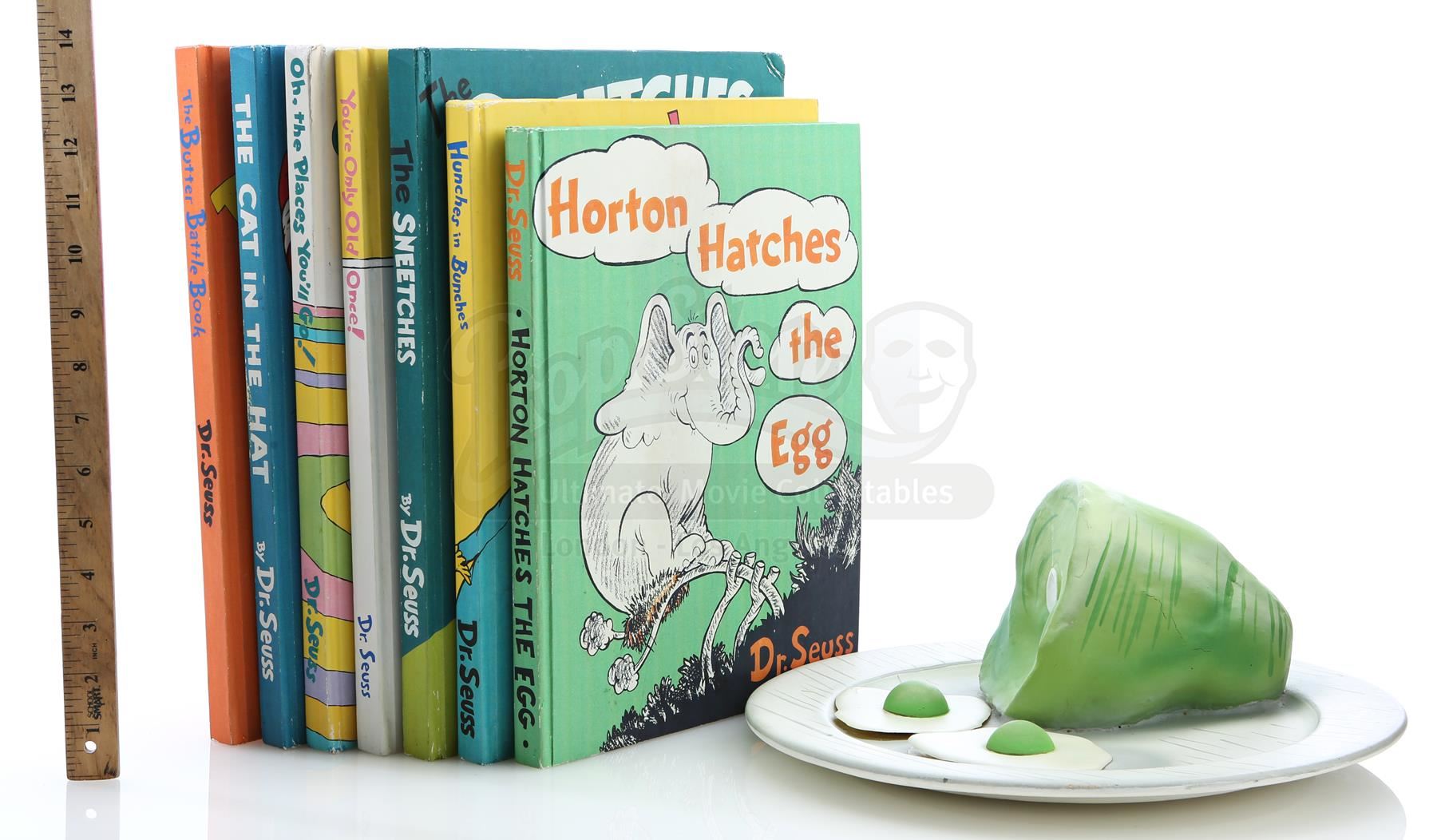 Plate Of Green Eggs and Ham and Oversized Prop Seuss Books - IN SEARCH ...