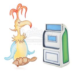 Mulberry Street Prop Mailbox and Wood Die-Cut Seuss-Style Bird Set Decoration - IN SEARCH OF DR. SEU