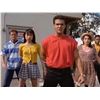 Image 6 : Jason Lee Scott’s (Austin St. John) Red Power Ranger Sleeveless Hoodie - MIGHTY MORPHIN POWER RANGER