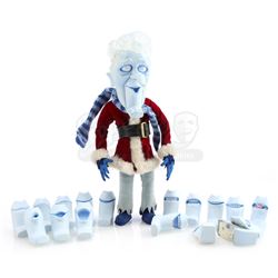 Snow Miser's Stop-Motion Puppet With Lip Kit Of Mouths - A MISER BROTHERS’ CHRISTMAS (2008)