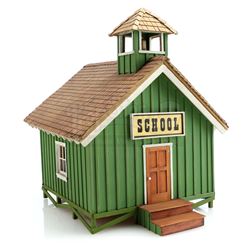 Valley Of The Jolly Green Giants Schoolhouse Miniature - GREEN GIANT COMMERCIALS (1960s - 1970s)