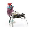 Image 2 : Red's California Raisin Puppet and Keyboard Replica Signed By Will Vinton - CALIFORNIA RAISINS (BASE