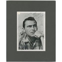 Rod Serling Autographed Photograph - THE TWILIGHT ZONE (1959 - 1964)