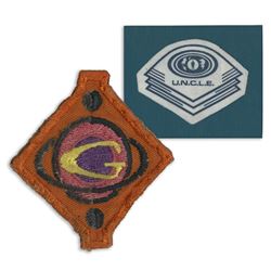 U.N.C.L.E Crew Uniform Patch and Spindrift Insignia Patch - THE MAN FROM U.N.C.L.E (1964 - 1968) OUR