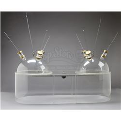 Cone Of Silence Connecting Acrylic Head Domes - GET SMART, AGAIN! (1989)