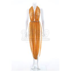 Elaan's (France Nuyen) Orange Halter-Neck Dress - STAR TREK: THE ORIGINAL SERIES (1966 -1969) - ELAA