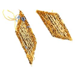 Starfleet Uniform Rank Patches From Blue Science Uniform - STAR TREK: THE ORIGINAL SERIES (1966 - 19