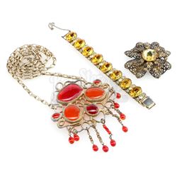 William Ware Theiss’ Workroom Unidentified Necklace, Bracelet and Brooch - STAR TREK: THE ORIGINAL S