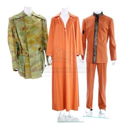 Green Overcoat, Copper Gown, Copper Satin Tunic and Trousers - STAR TREK: THE NEXT GENERATION (1987-