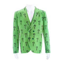 Riddler's (Frank Gorshin) "?" Green Suit Jacket and Vest - BATMAN (1966 - 1968) - SMACK IN THE MIDDL