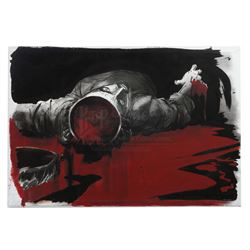 Isaac Mendez's (Santiago Cabrera) Precognitive Artwork On Canvas - HEROES (2006 - 2010)