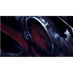heroes mohinder gun isaac mendez painting canvas art print a
