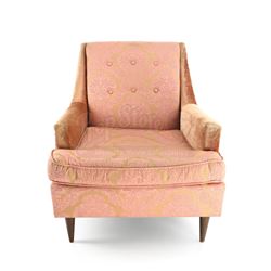 Slumber Room Rose Color Upholstered Armchair - SIX FEET UNDER (2001 - 2005)