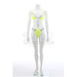 Bada Bing Neon Yellow Stripper Costume - THE SOPRANOS (1999 – 2007)