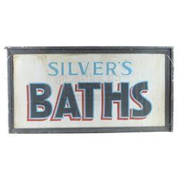 Silver's Baths Double-Sided Exterior Sign - BOARDWALK EMPIRE (2010 - 2014)