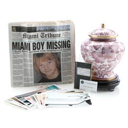 Trinity Killer’s (John Lithgow) Investigation Items and Mother's Urn - DEXTER (2006 - 2013)