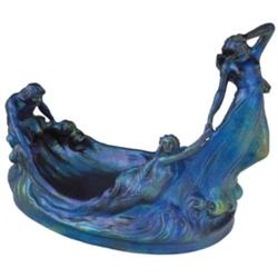 Card-tray with nix, Zsolnay, around 1903  