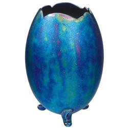 Ovoidal vase with 3 legs, Zsolnay, around 1905  