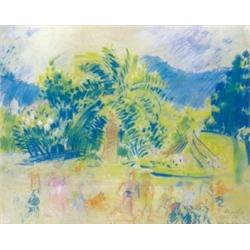 János Vaszary (1867-1939) - Park in Rapallo, 1924