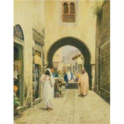 Jeno Koszkol (1868-1935) / Tunisian street