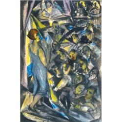 Armand Schönberger (1885-1974) - In the theatre