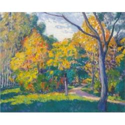 Géza Kádár (1878-1952) - Park, 1918