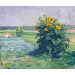 Endre Litteczky (1880-1953) – Sunflowers