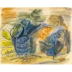 Géza Bene (1900-1960) - Landscape composition, 1947