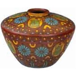 Vase from the Tutenkhamon series, Zsolnay, around 1924  