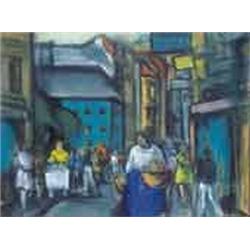 Dávid Jándi (1893-1944) - Swarming street