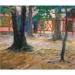 Tibor Boromisza (1880-1960) - In the park, 1906