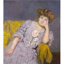 Ferenczy Károly (1862-1917) - The portrait of Mrs Weiner, 1907