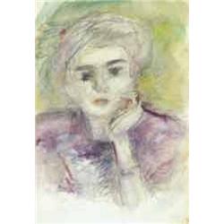 Béla Czóbel (1883-1976) - Woman portrait, 1946