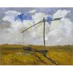 János Tornyai (1869-1936) - Sweep-pole well