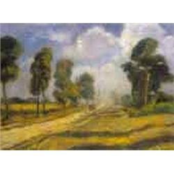 Béla Iványi Grünwald (1867-1940) - On the dusty way