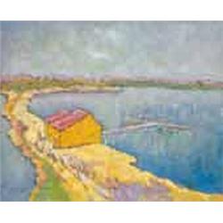 Artúr Podolini-Volkmann (1891-1943) - Cote d Azur, 1920